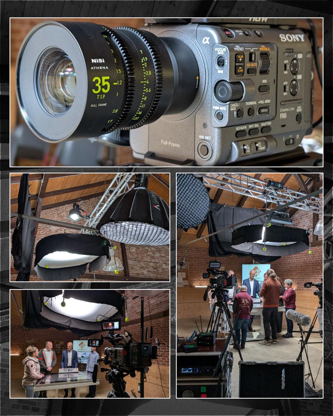 Making of Göltzschtalbrücke – Sony FX6 mit NiSi Athena Prime Objektiv am Set der Imagefilmproduktion